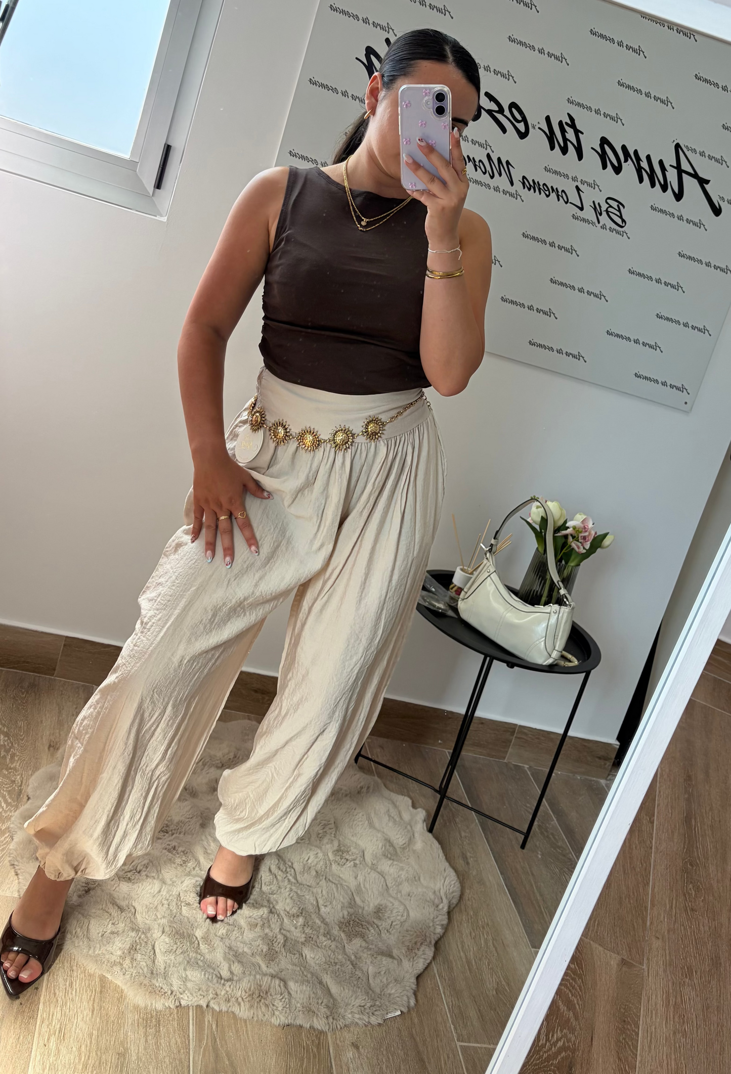 Pantalón lino