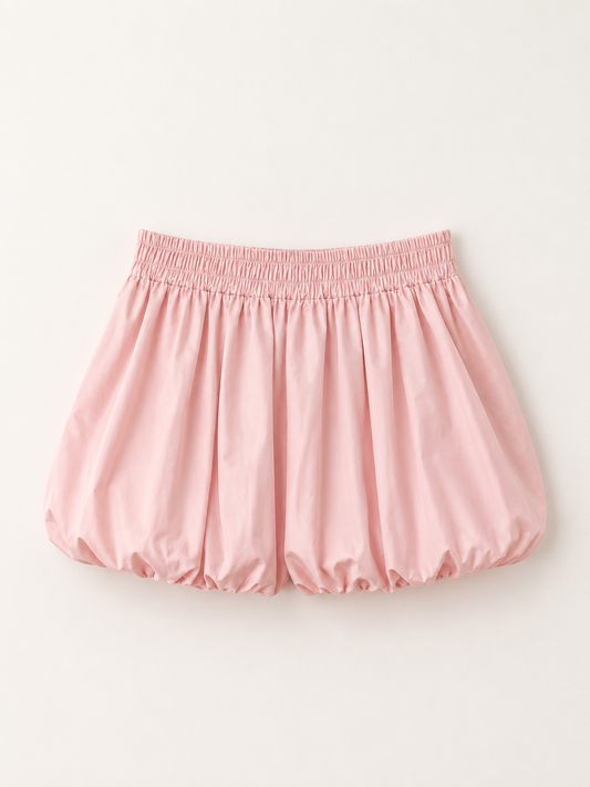 Falda globo Rosa