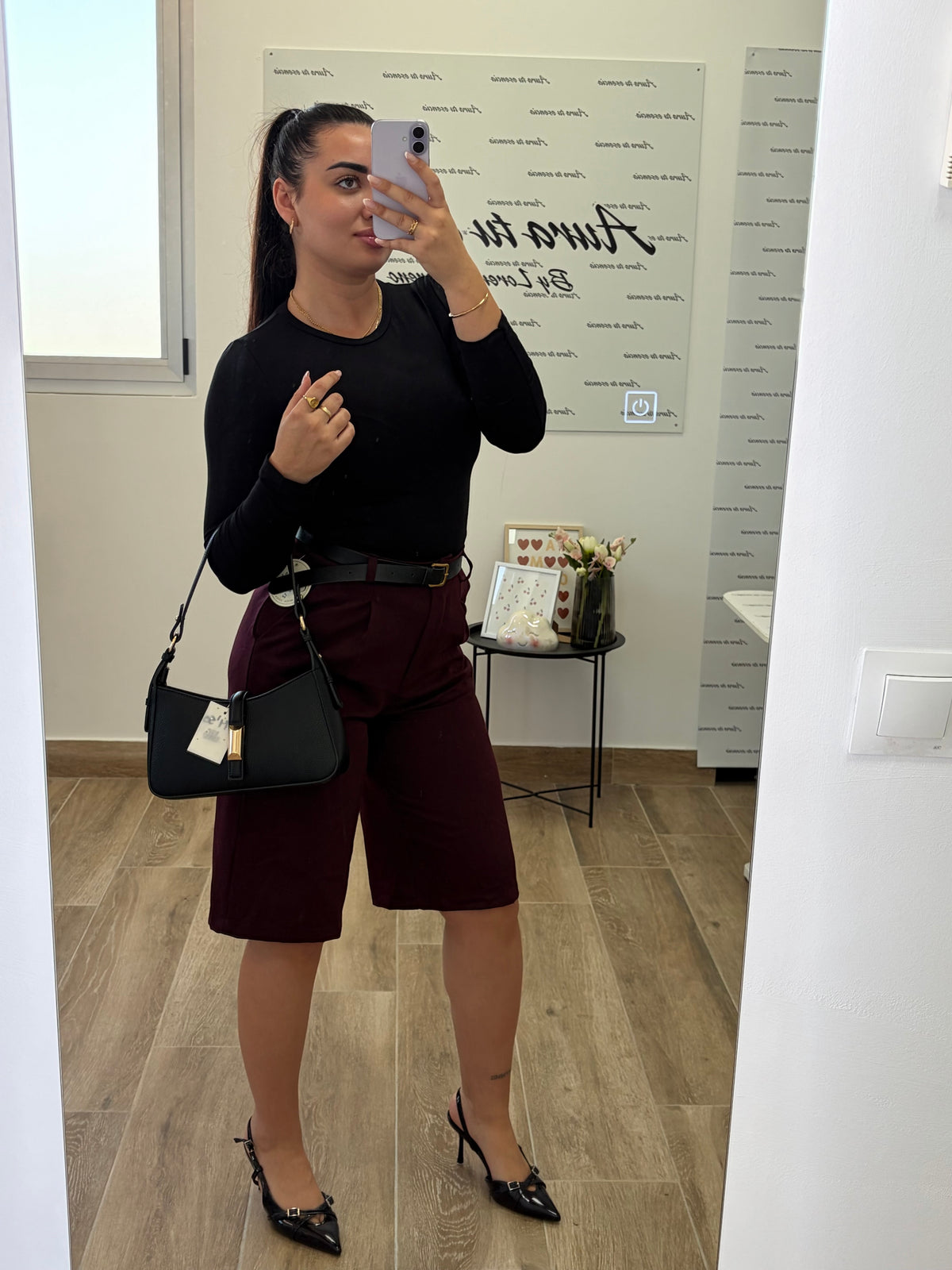 Bermudas Burdeos