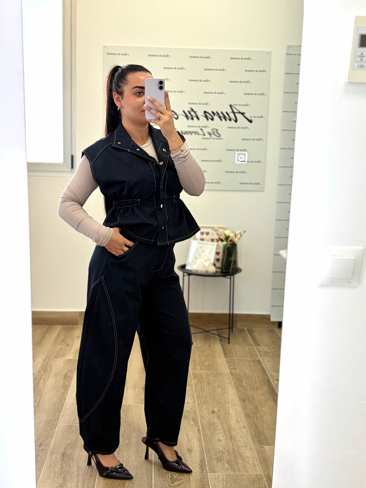 Conjunto elite azul marino