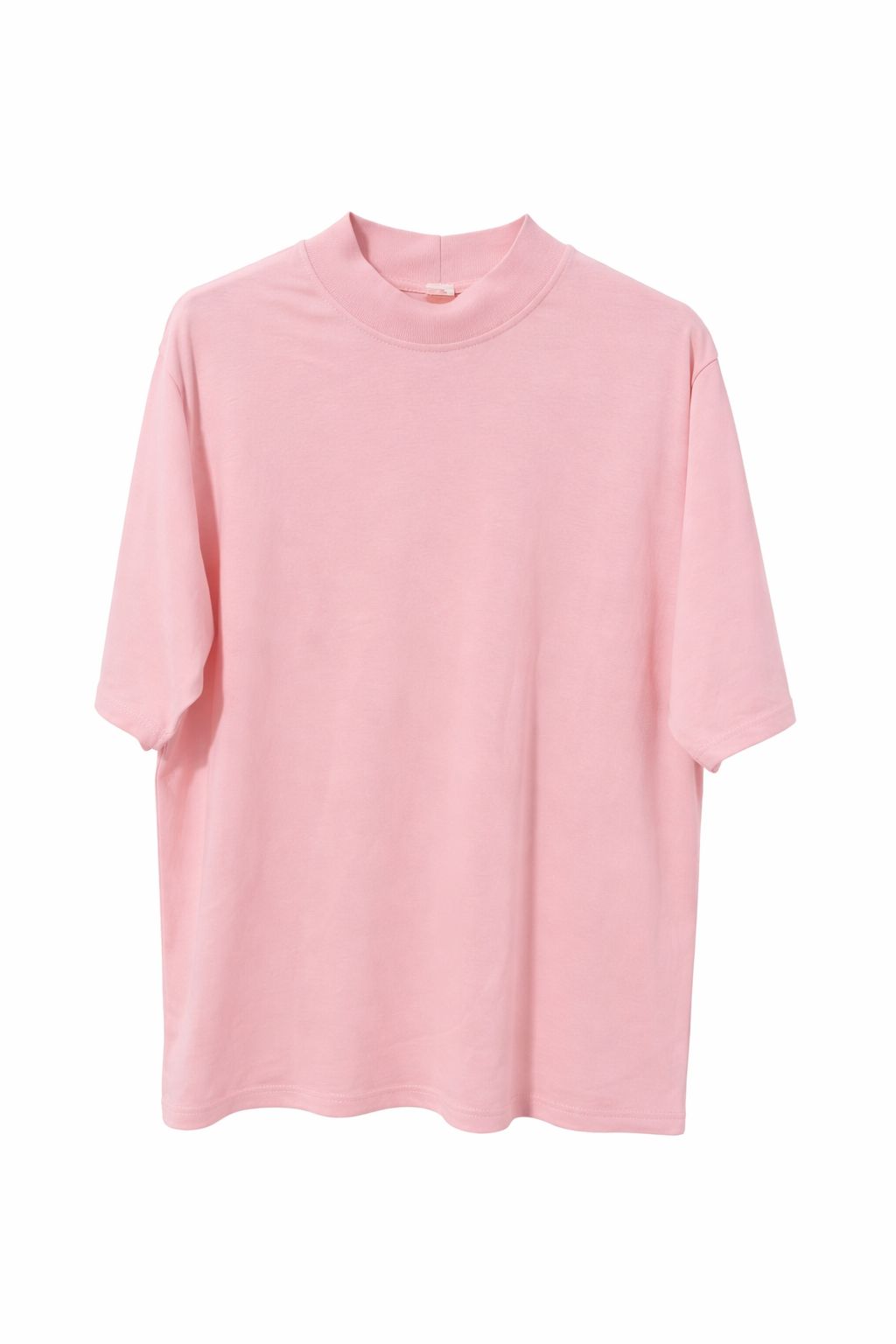 Camiseta Básica Oversize Rosa